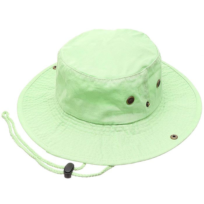Wholesale Bucket Hats Safari Foldable Newhattan 100% Cotton Unisex